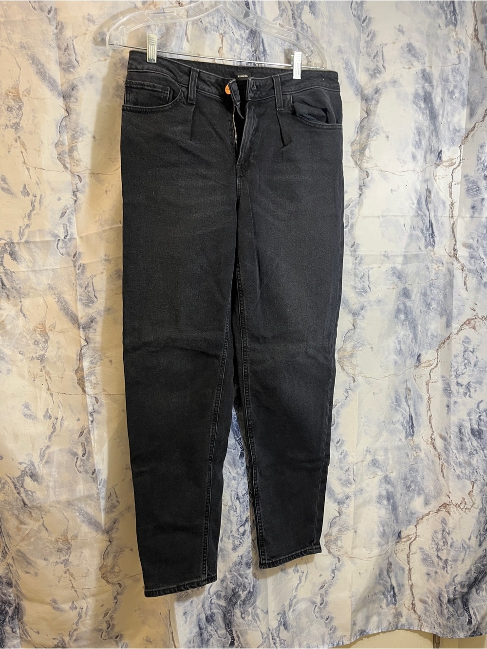 Express Black Skinny Women's Jeans - High-Rise Stretch